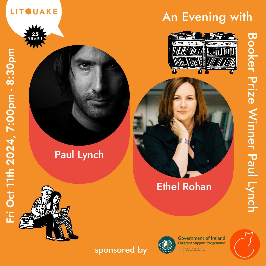 Litquake &ndash; An Evening with Booker Prize Winner Paul Lynch