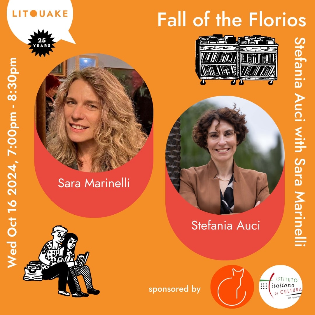 Litquake &ndash; Fall of the Florios: Stefania Auci with Sara Marinelli