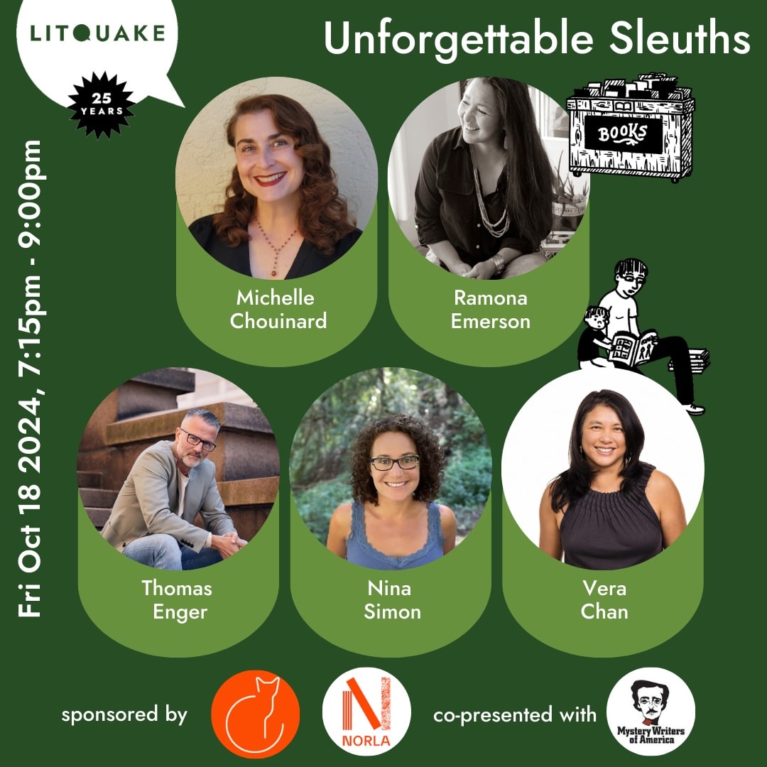 Litquake &ndash; Unforgettable Sleuths