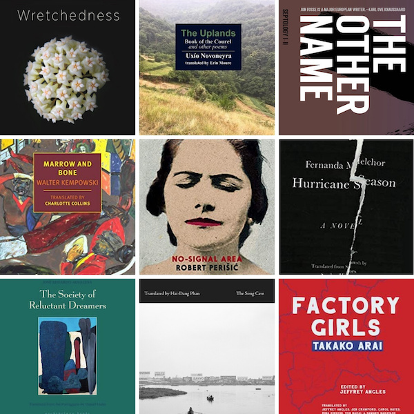 Spring 2020 Noteworthy Books in Translation