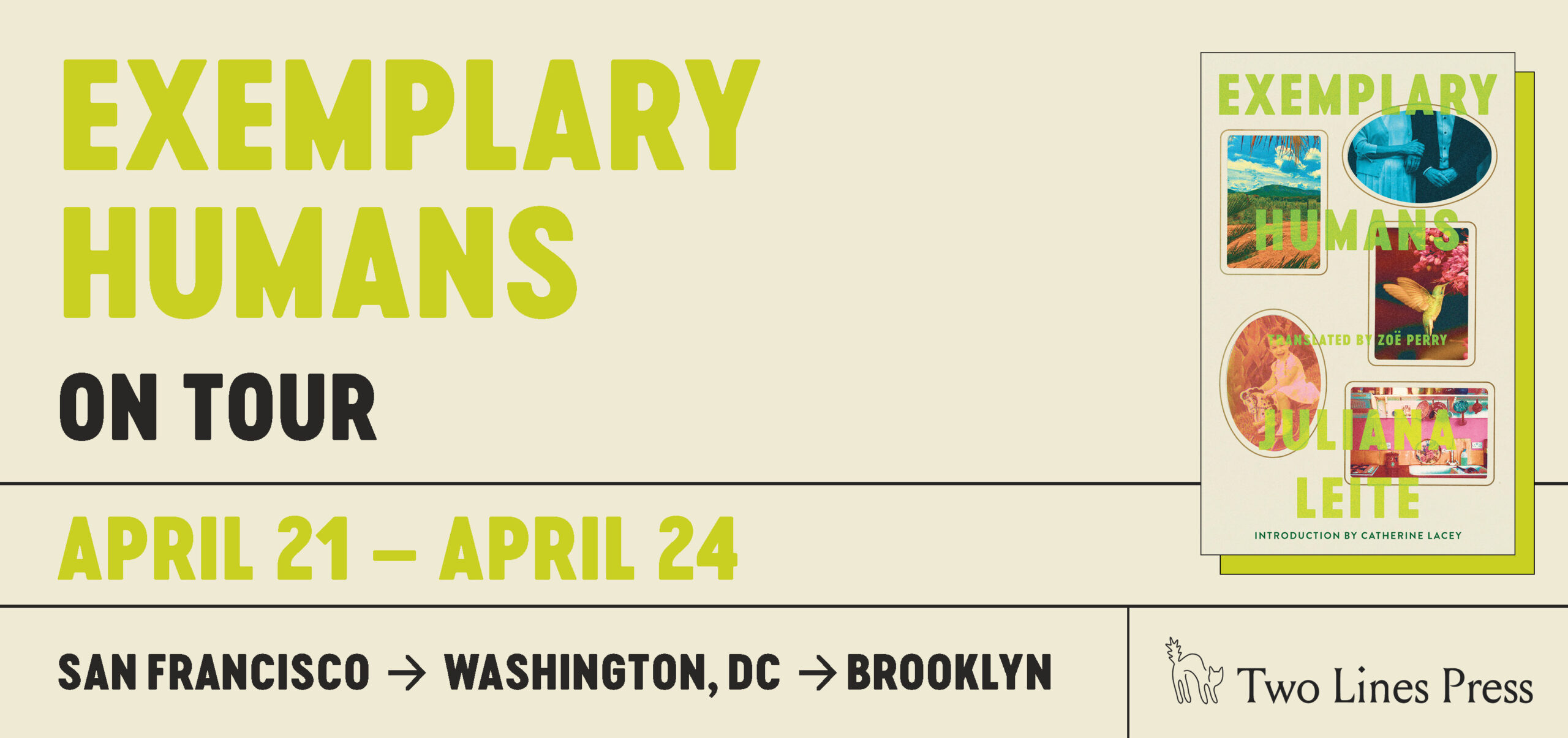 Exemplary Humans Book Tour