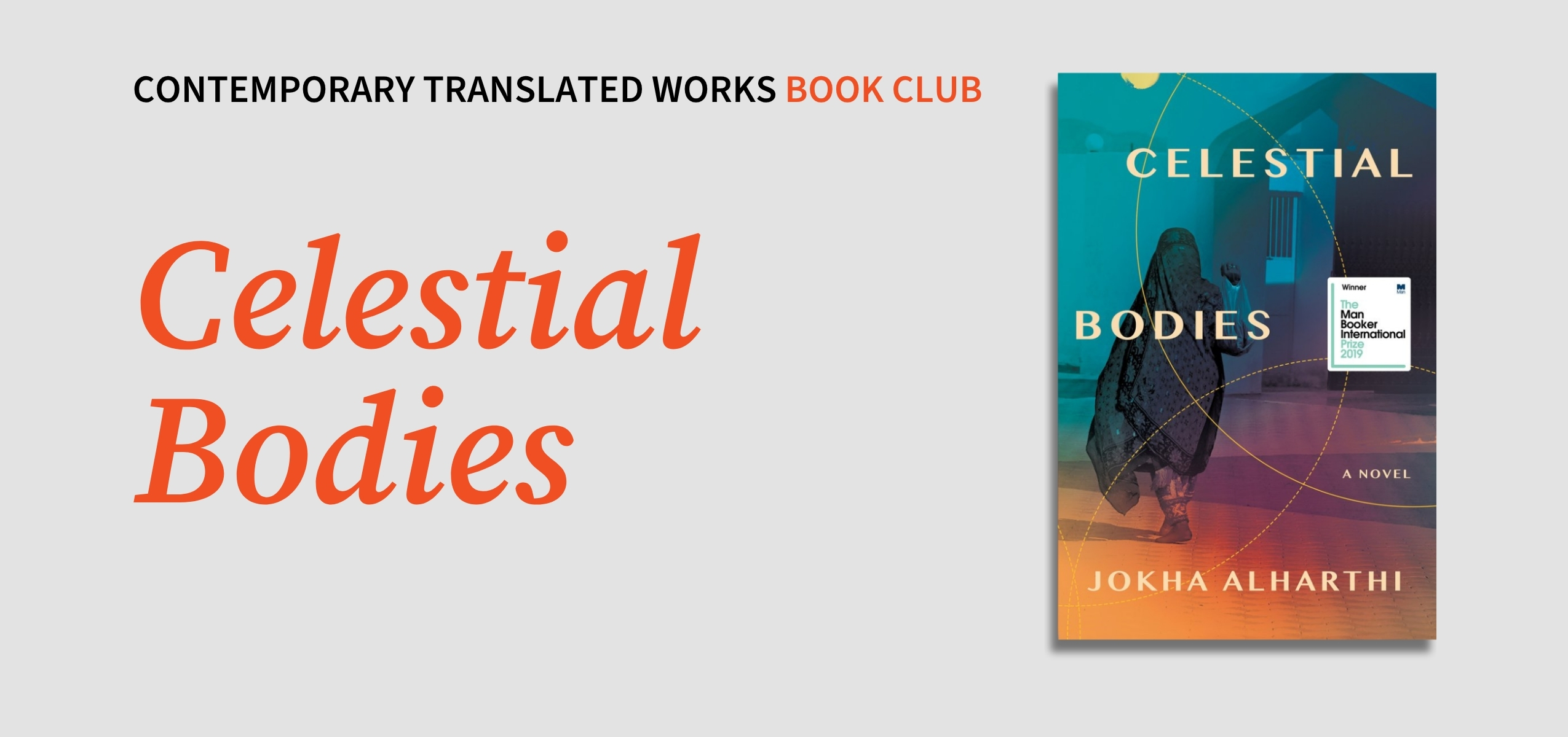 Contemporary Translated Works Book Group: Celestial Bodies