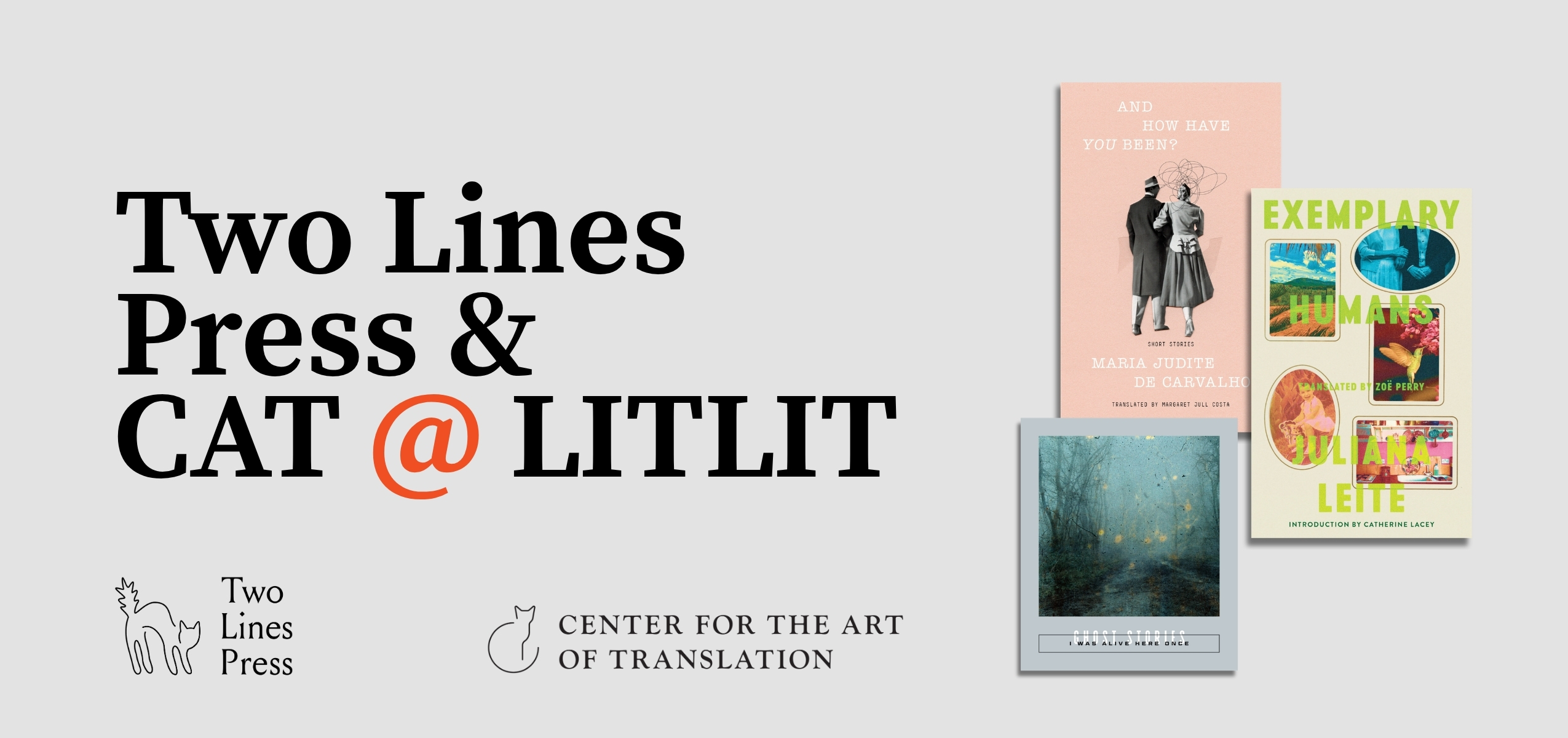 Two Lines Press & CAT @ LITLIT