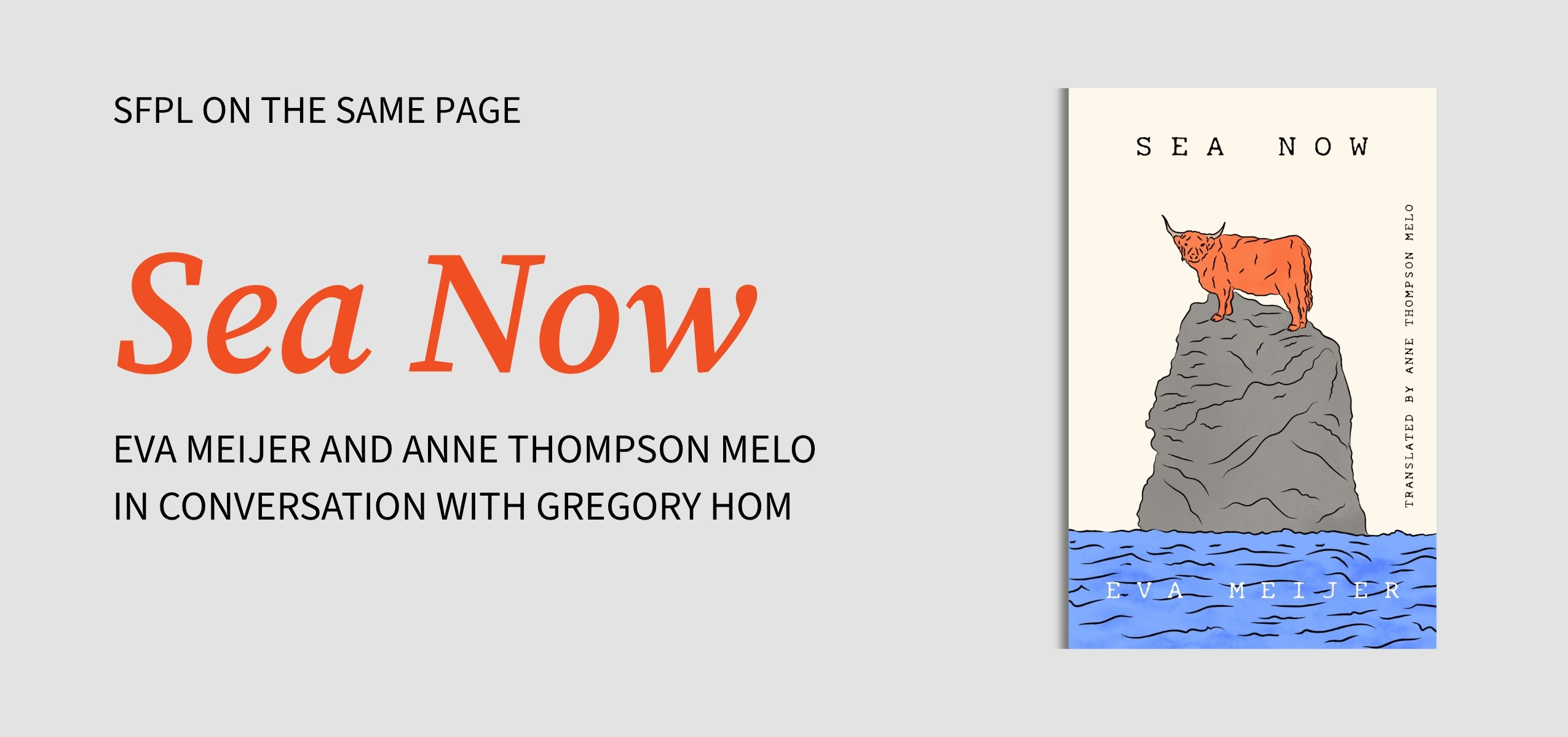 SFPL On the Same Page presents Sea Now