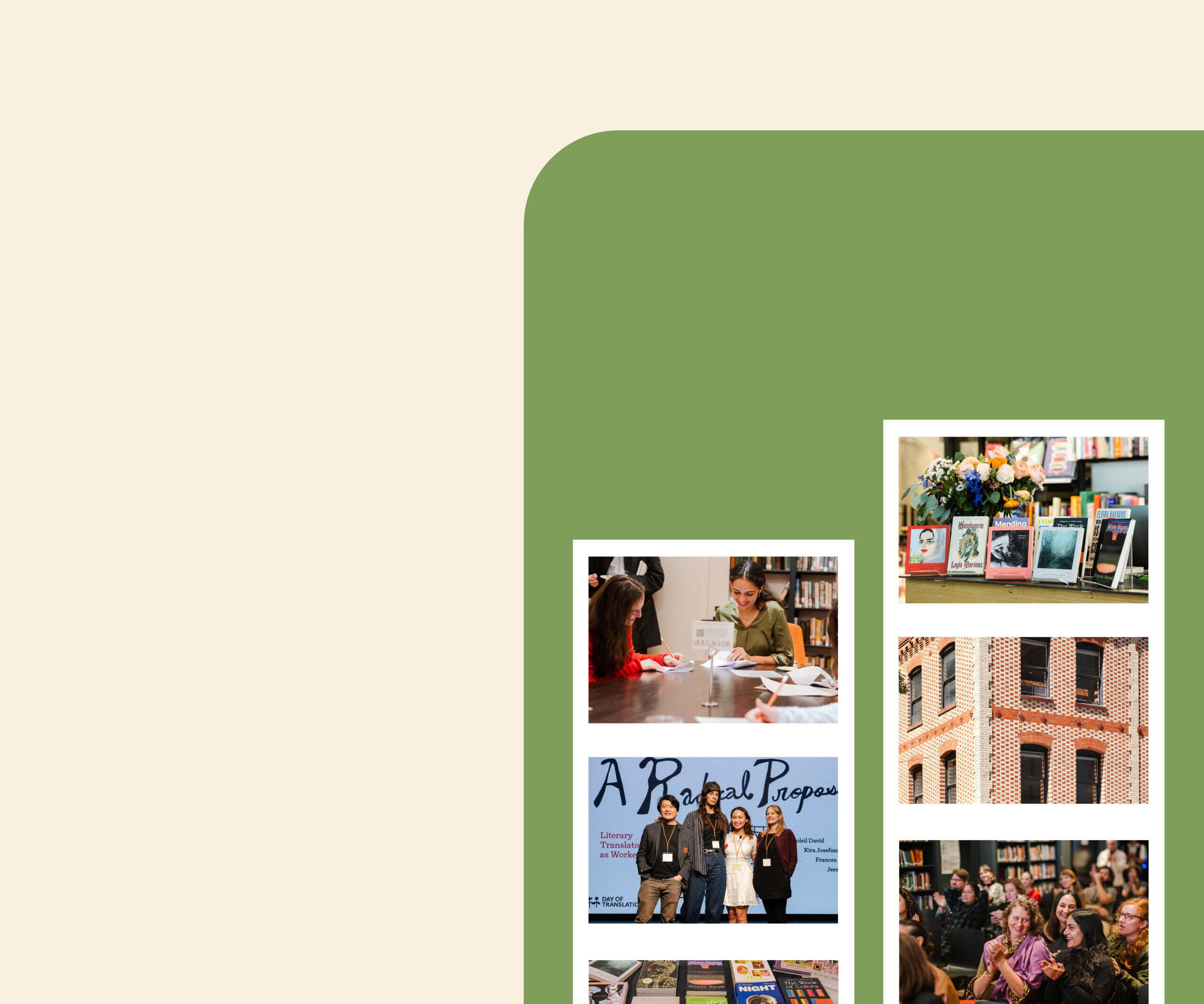 Center for the Art of Translation Homepage for mobile